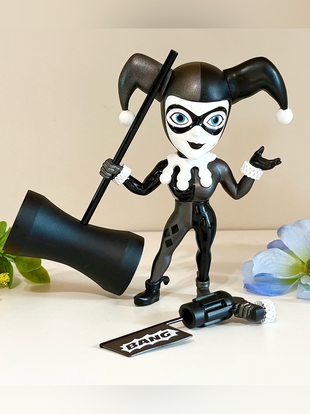 Harley Quinn Jada Toys Heavy 6” Metal Die-Cast Collectible Jester Action Figure